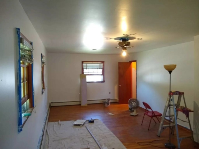 Bedroom During Painting