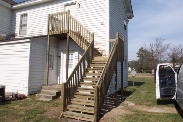 Exterior Stair Replacement After