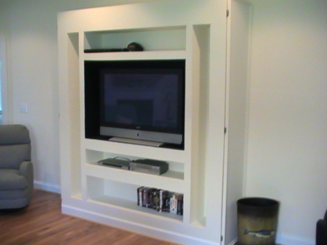 TV Enclosure Completed