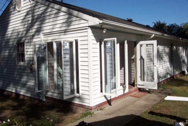 Covered Porch to Sunroom Conversion Completed