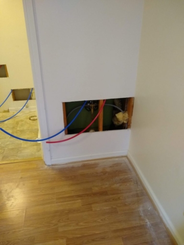 Whole Condo Quest Tubing Replacement with Pex (Shower Connection)