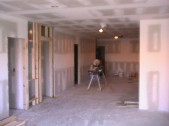 Basement Drywall Installation