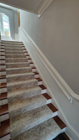 Lower Stair Handrail Completed