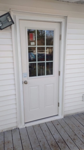 Replace Back Door Completed