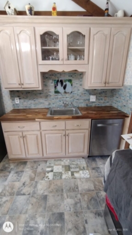 Kitchen Counter 2 Refresh Plus Backsplash Completed