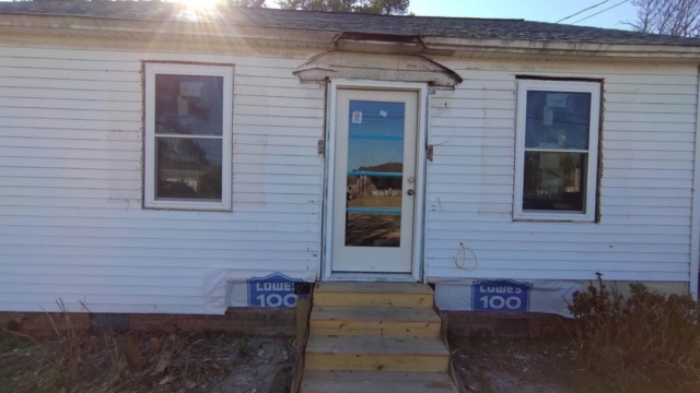 New Front Door and Front Windows