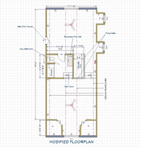 Room Over Garage Floorplan