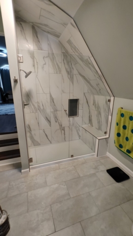 Install Custom Frameless Shower Door