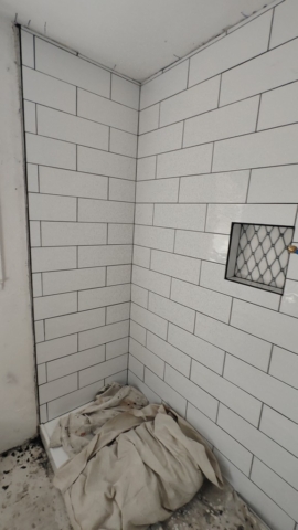 Shower Tiled