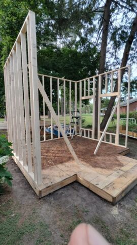 Framing In Progress 1