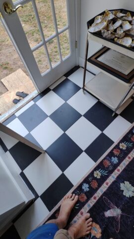Tiled Floor Completed