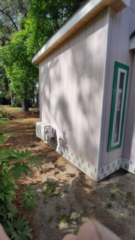 Exterior Perspective 2 (Showing Ductless System)