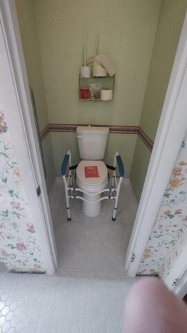 ADA Toilet Installed ADA Toilet Installed